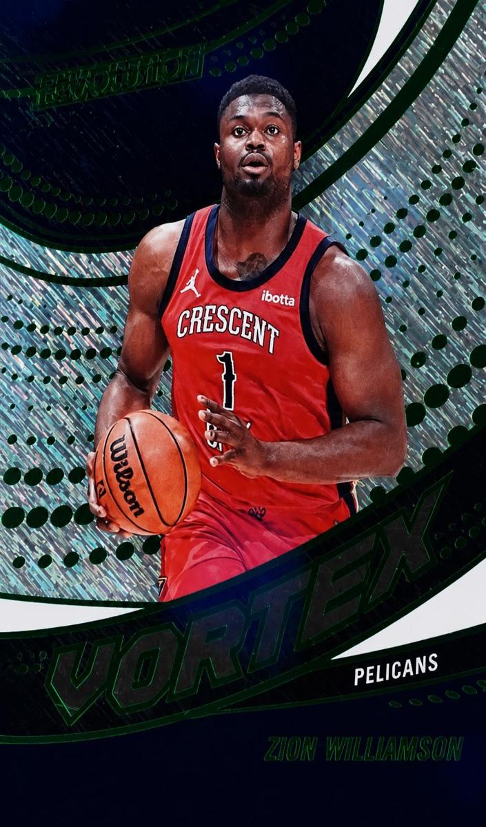 2024 Panini Revolution Basketball Green Storm Zion Williamson #18