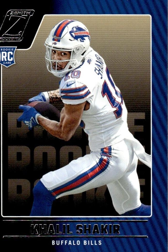 2022 Panini Zenith Football Khalil Shakir #197