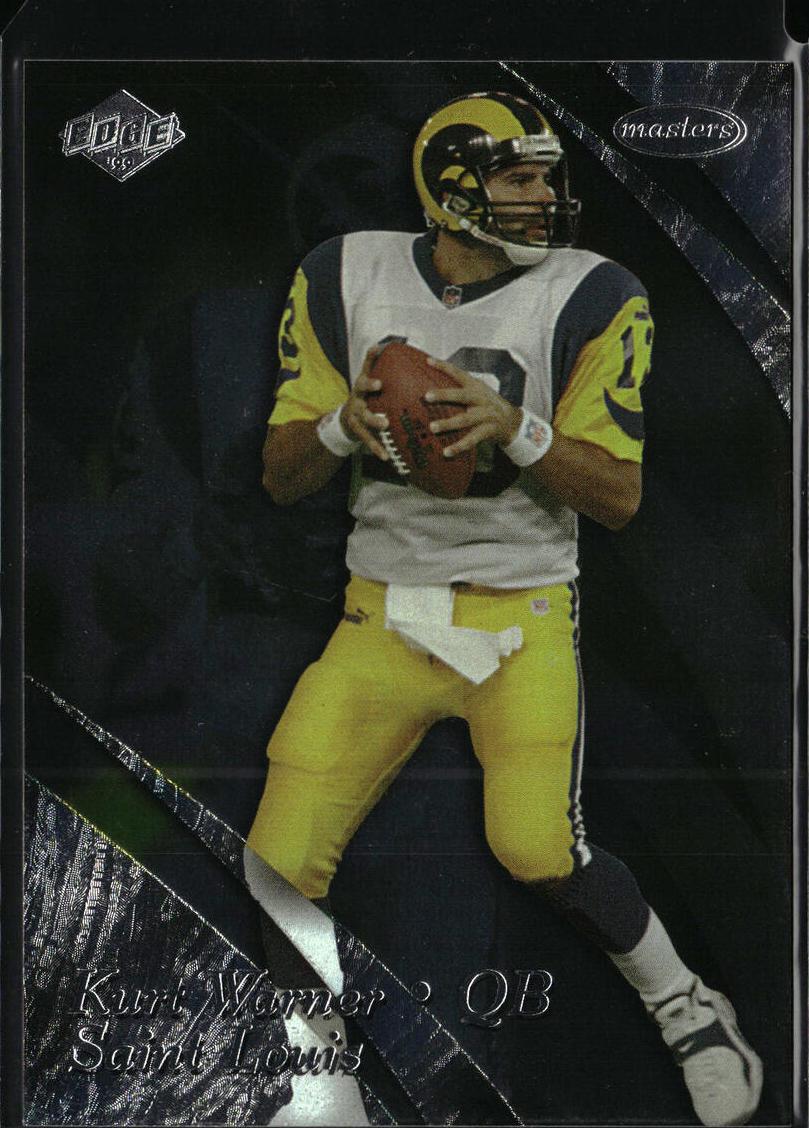 1999 Collector's Edge Masters Football Silver Foil Kurt Warner #KW