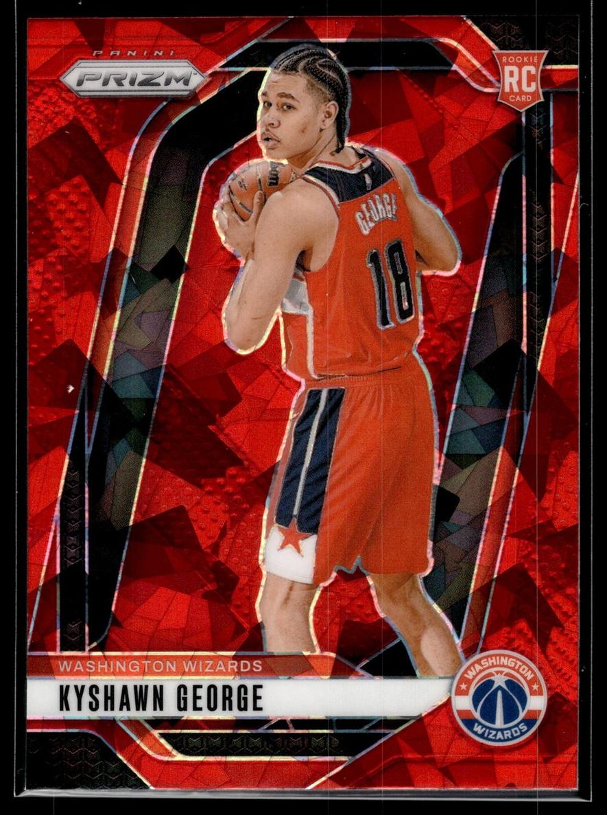 2024 Panini Prizm Basketball Red Ice Kyshawn George #257