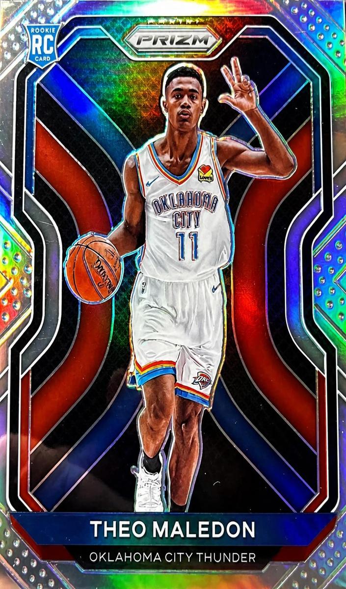 2020 Panini Prizm Basketball Prizms Silver Theo Maledon #289