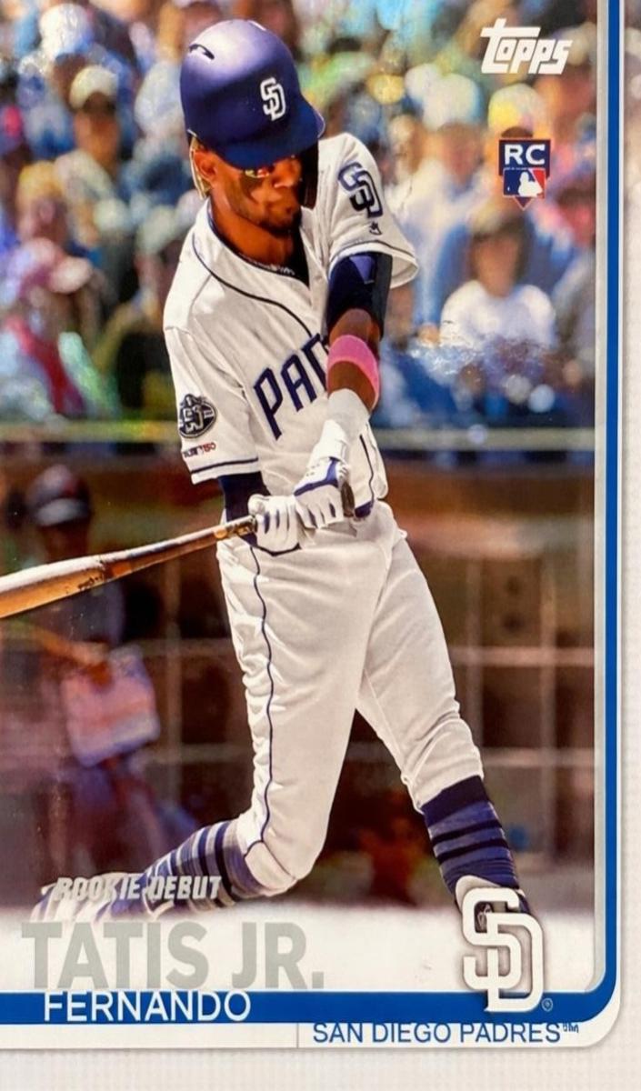 2019 Topps Update Baseball Rainbow Foil Fernando Tatis Jr. #US56 PSA 10