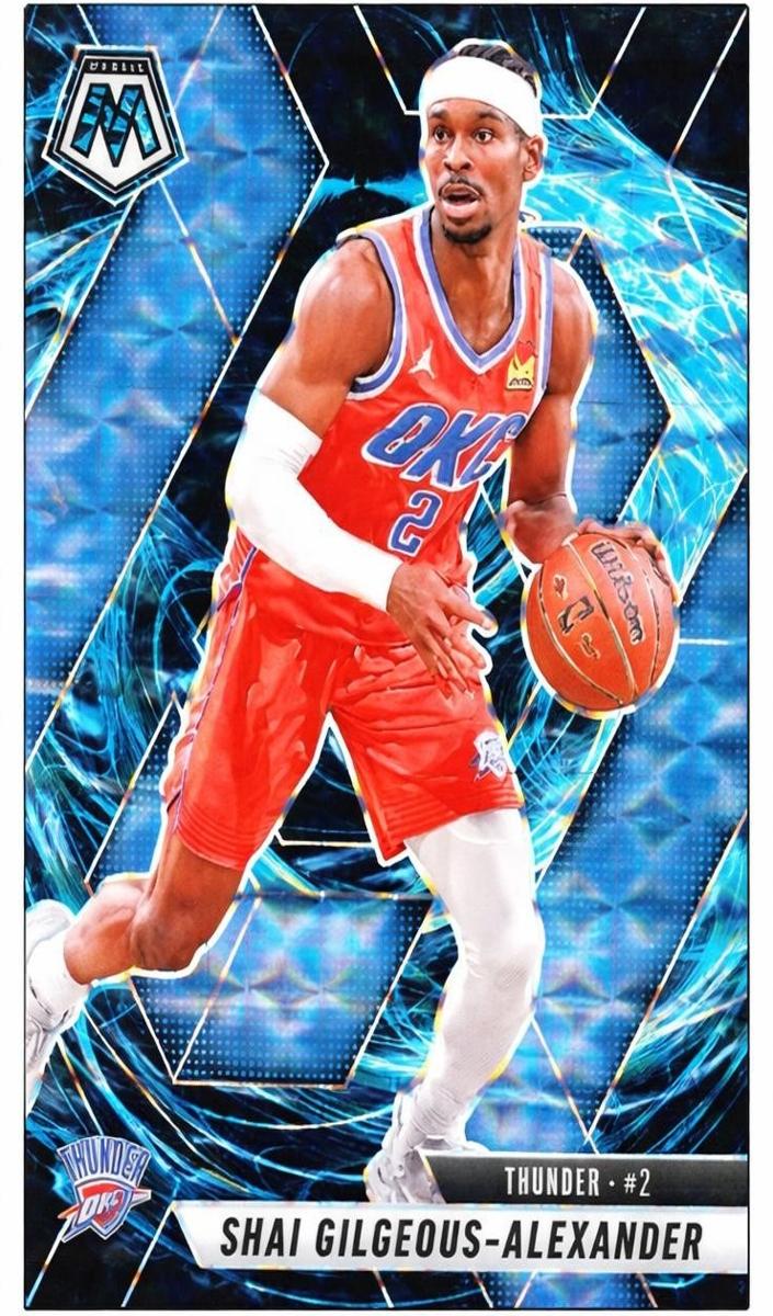 2024 Panini Mosaic Basketball Genesis Shai Gilgeous-Alexander #38 PSA 9