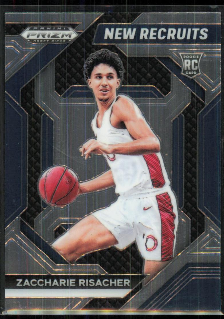 2024 Panini Prizm Draft Picks Basketball Zaccharie Risacher #21