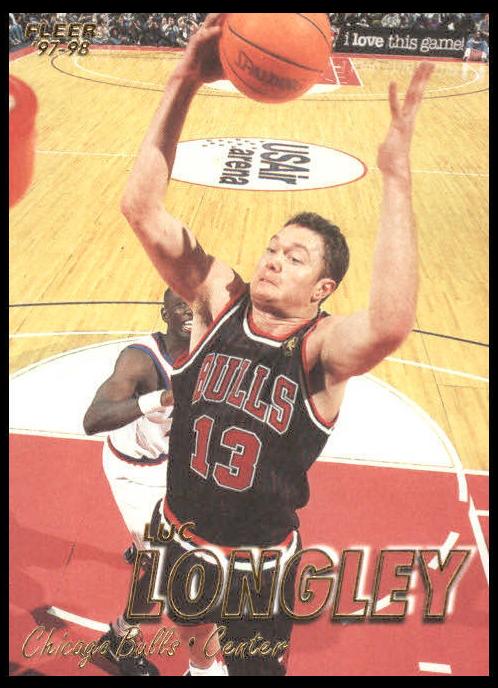1997 Fleer Basketball Luc Longley #138