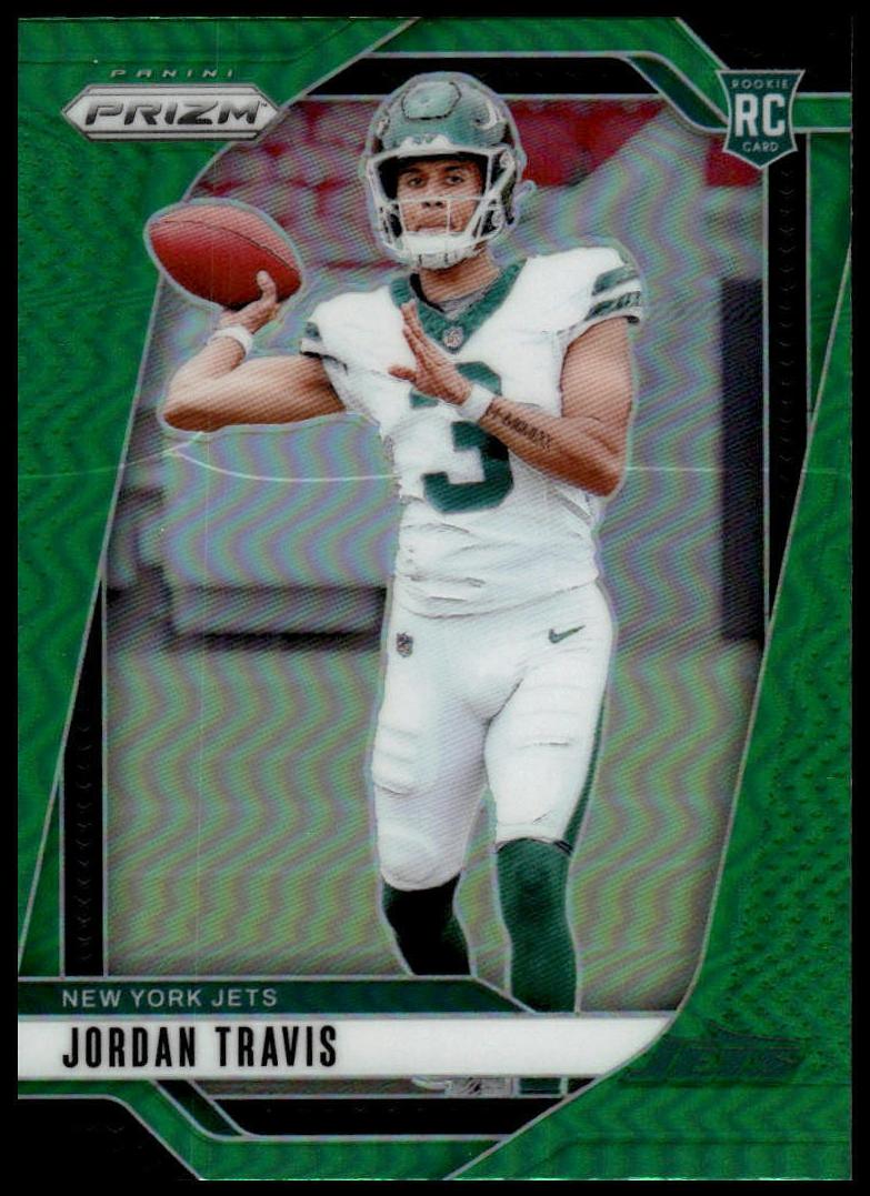 2024 Panini Prizm Football Green Jordan Travis #359 PSA 9