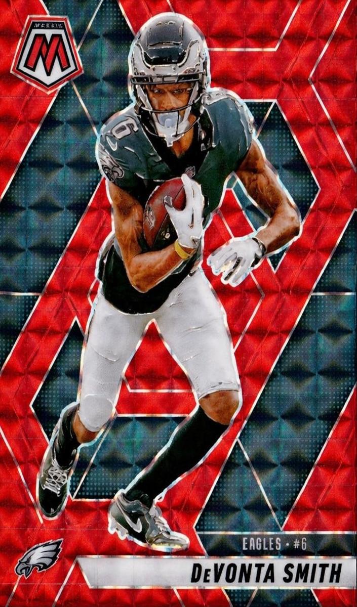 2025 Panini Mosaic Football Red DeVonta Smith #119