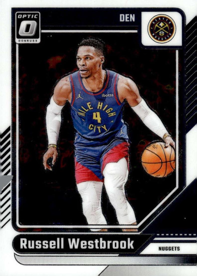 2024 Donruss Optic Basketball Russell Westbrook #15