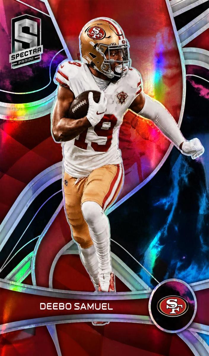 2022 Panini Spectra Football Nebula Deebo Samuel #82