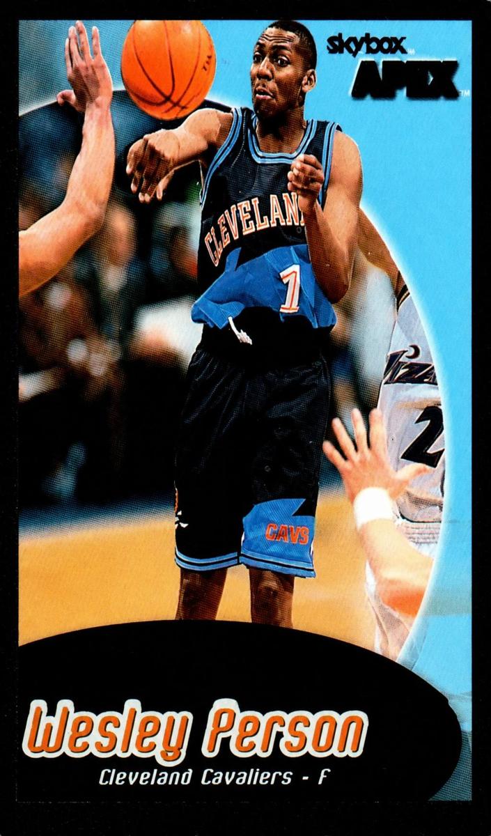 1999 Skybox Apex Basketball Wesley Person #26