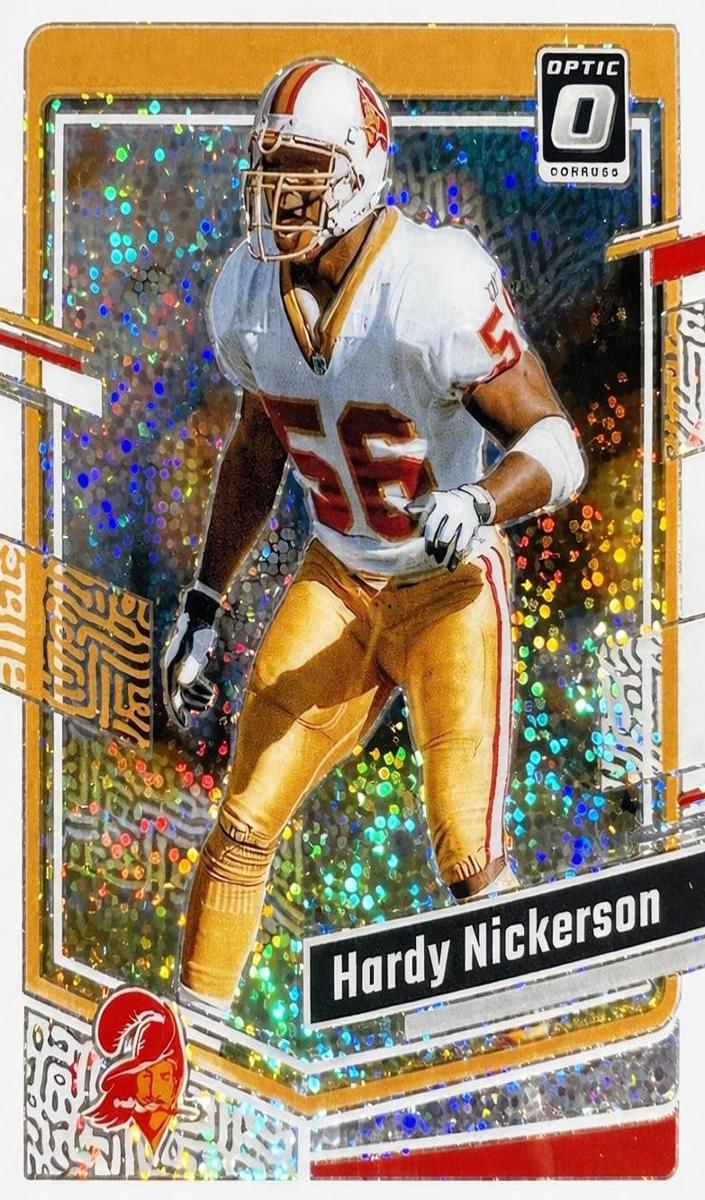 2023 Donruss Optic Football White Sparkle Hardy Nickerson #183
