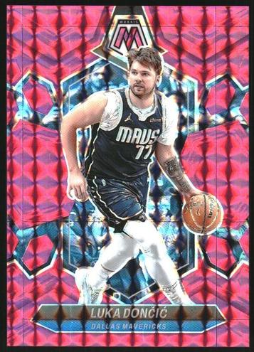 2023 Panini Mosaic Basketball Pink Luka Doncic #31 PSA 9