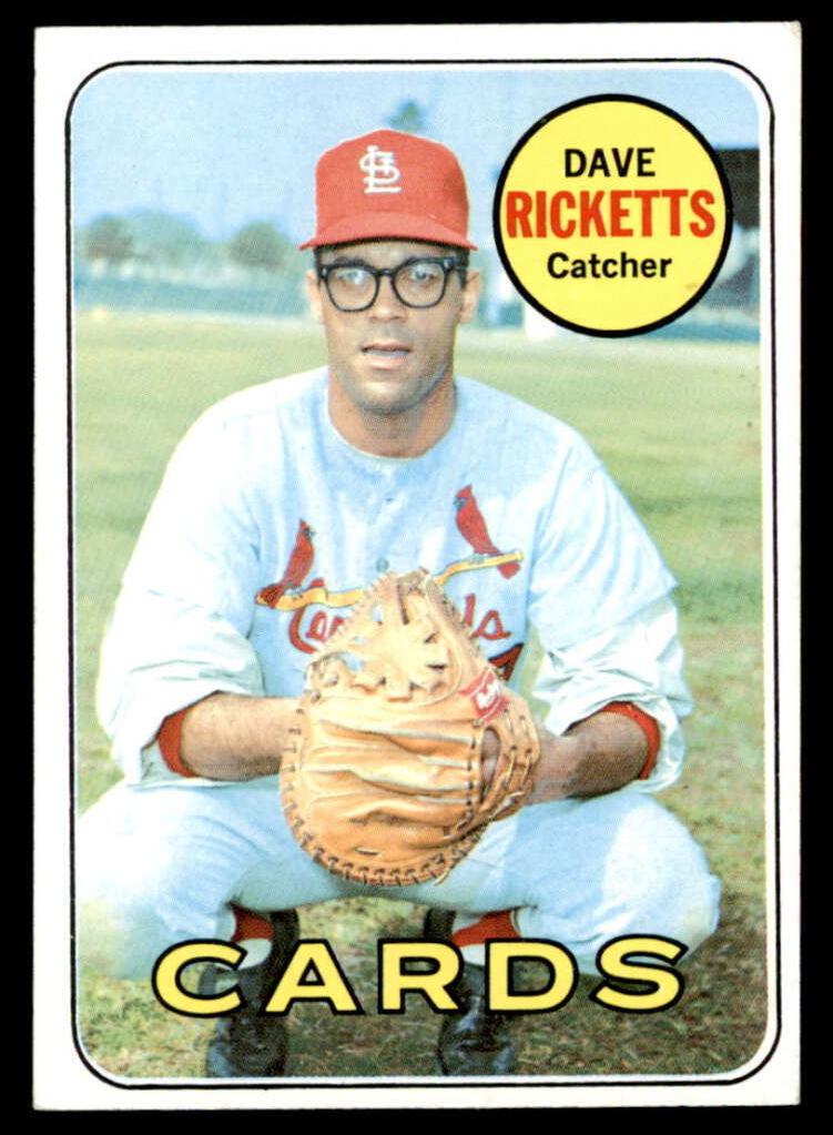 1969 Topps Baseball Dave Ricketts #232 PSA 5