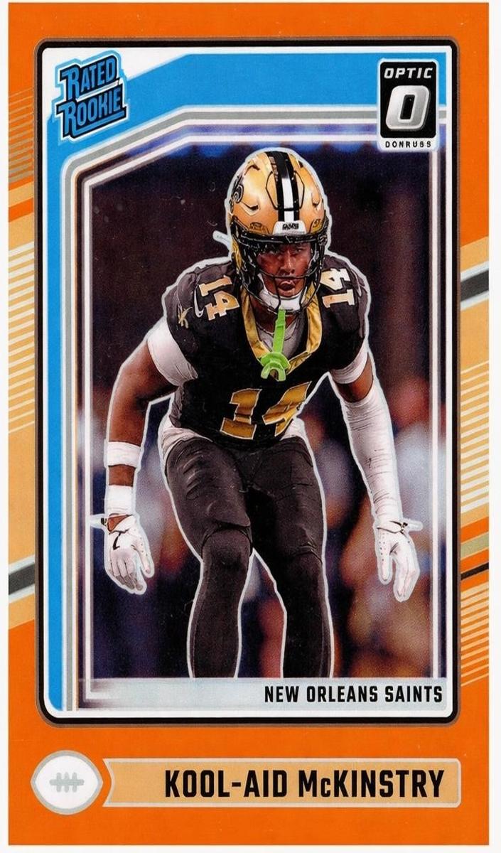 2024 Donruss Optic Football Orange Kool-Aid McKinstry #264