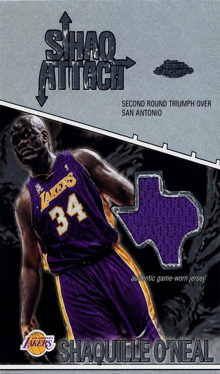 2002 Topps Chrome Basketball Shaquille O'Neal #SAC2