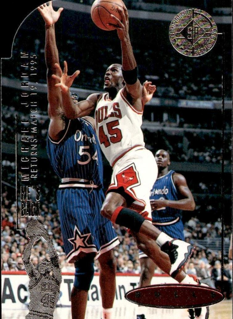 1994 Upper Deck SP Championship Basketball Die-Cut Michael Jordan #41 PSA 10