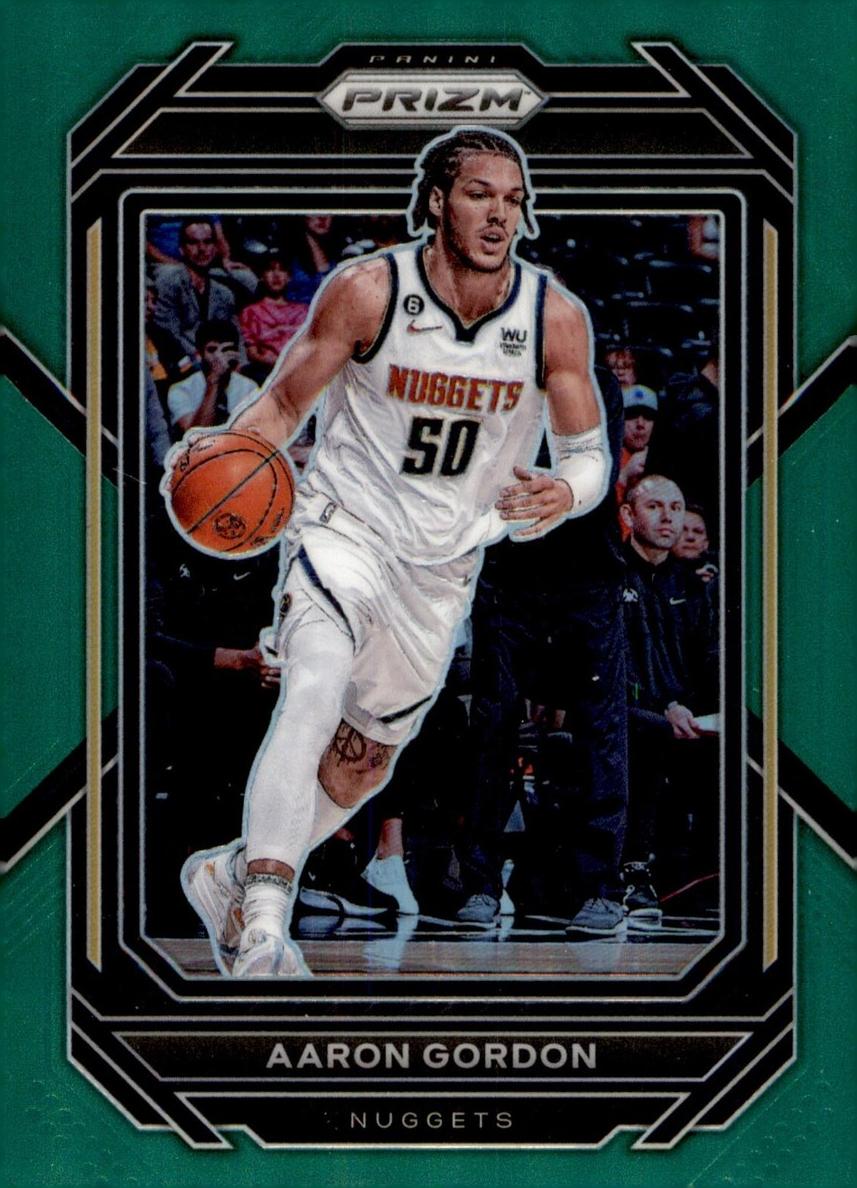 2022 Panini Prizm Basketball Green Aaron Gordon #41