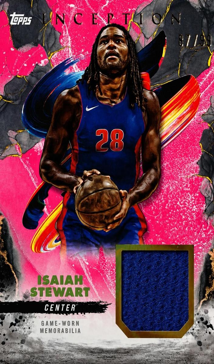 2024 Topps Inception Basketball Pink Isaiah Stewart #REC-IS
