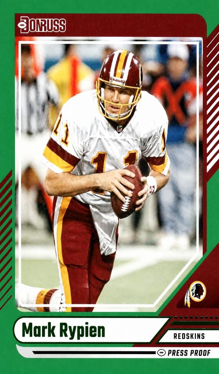2024 Panini Donruss Football Press Proof Green Mark Rypien #145