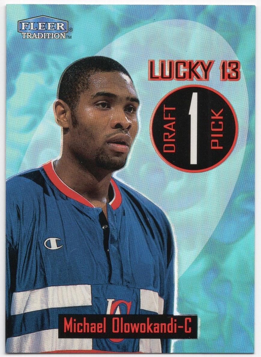 1998 Fleer Basketball Michael Olowokandi #1