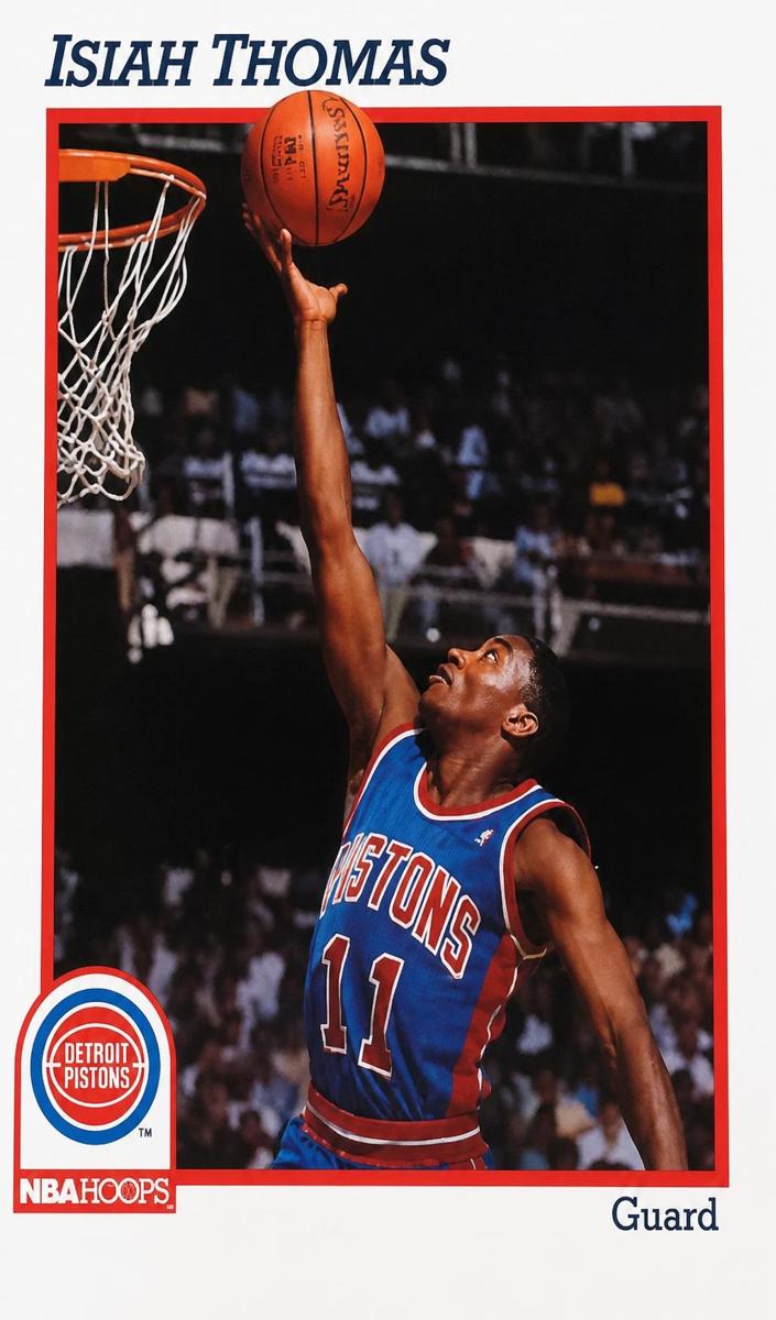 1991 Hoops Basketball Isiah Thomas #66