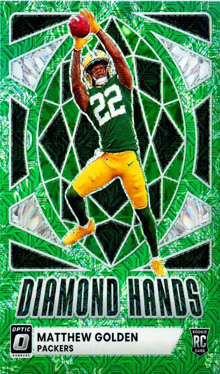 2025 Donruss Optic Football Dragon Matthew Golden #3