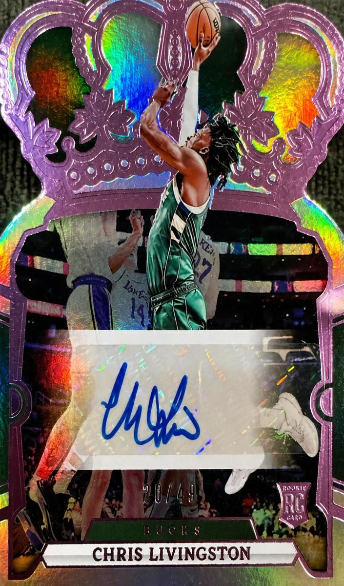 2023 Panini Crown Royale Basketball Pink Chris Livingston #RC-LGN