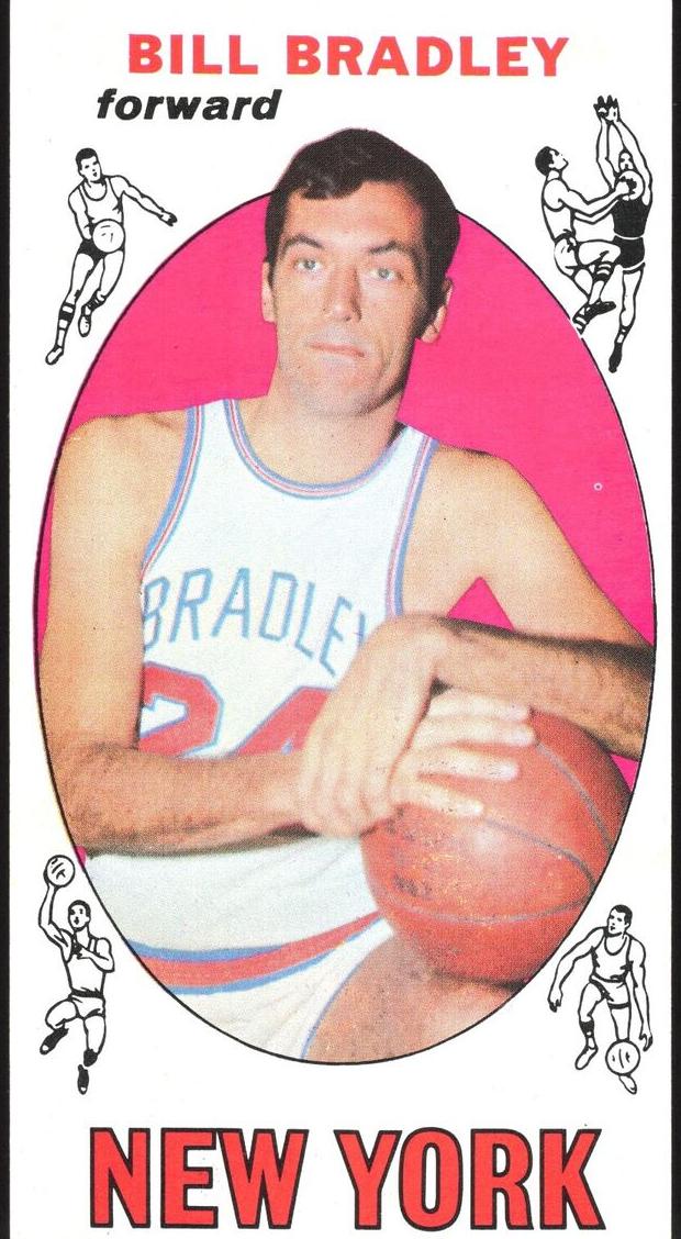 1969 Topps Basketball Bill Bradley #43