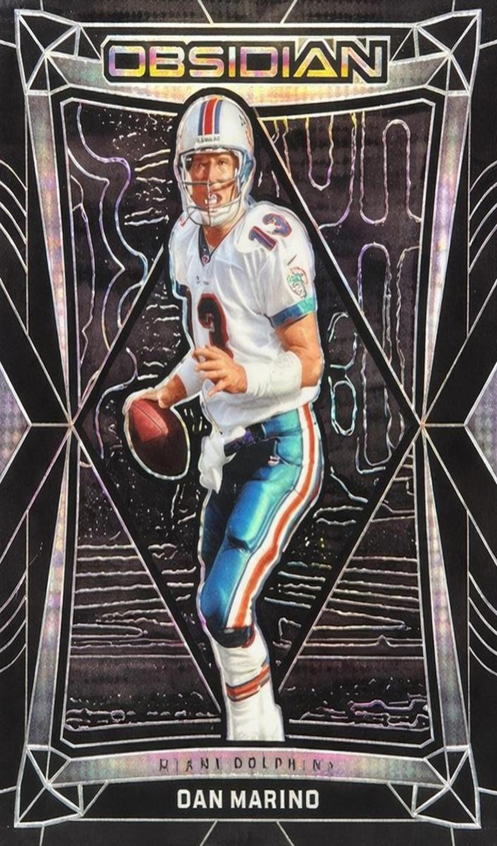 2024 Panini Obsidian Football International Dan Marino #123 PSA 10