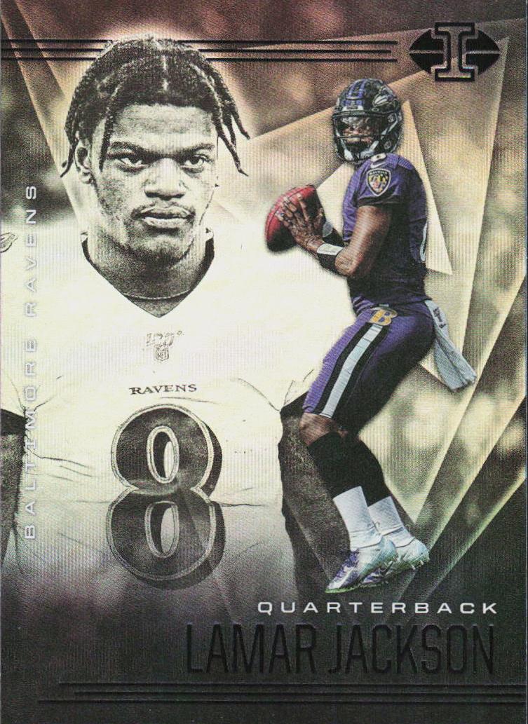 2020 Panini Illusions Football Lamar Jackson #3