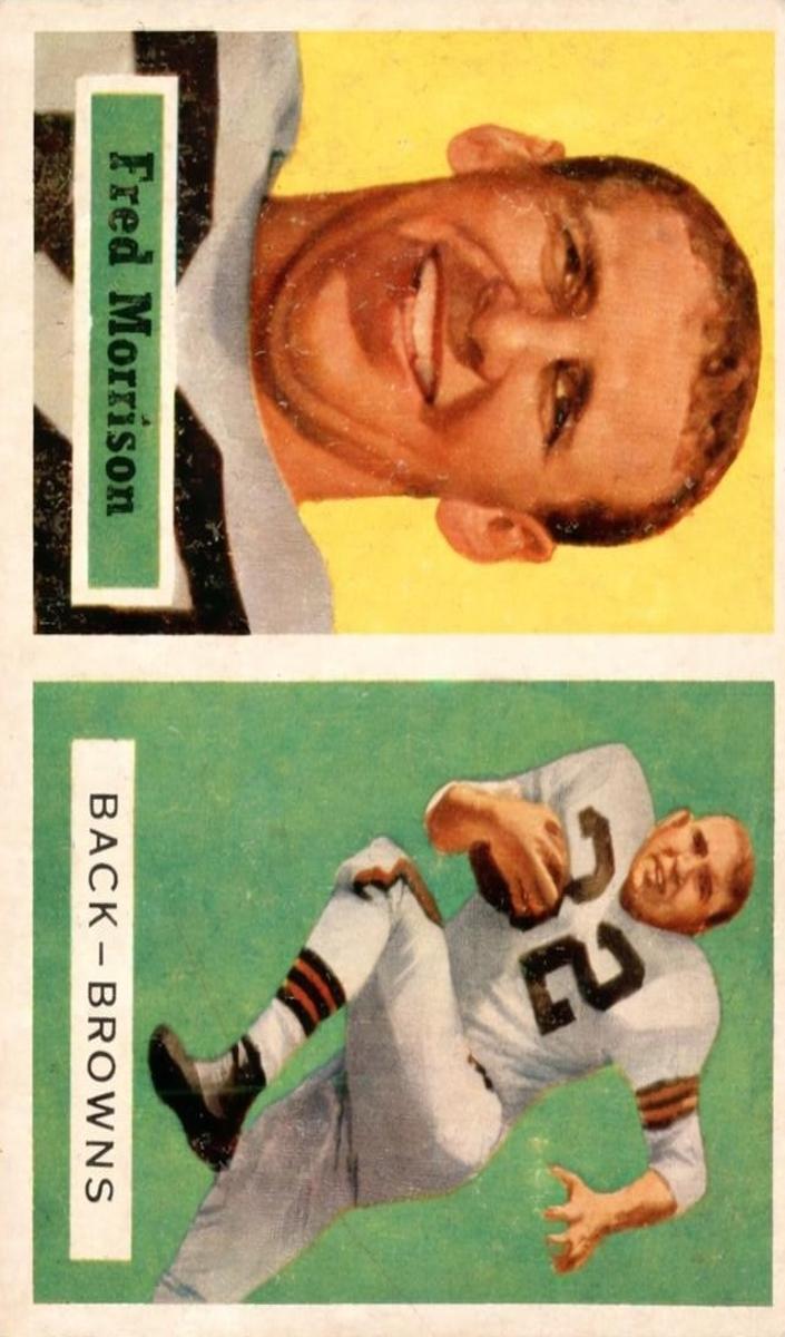 1957 Topps Football Fred Morrison #154