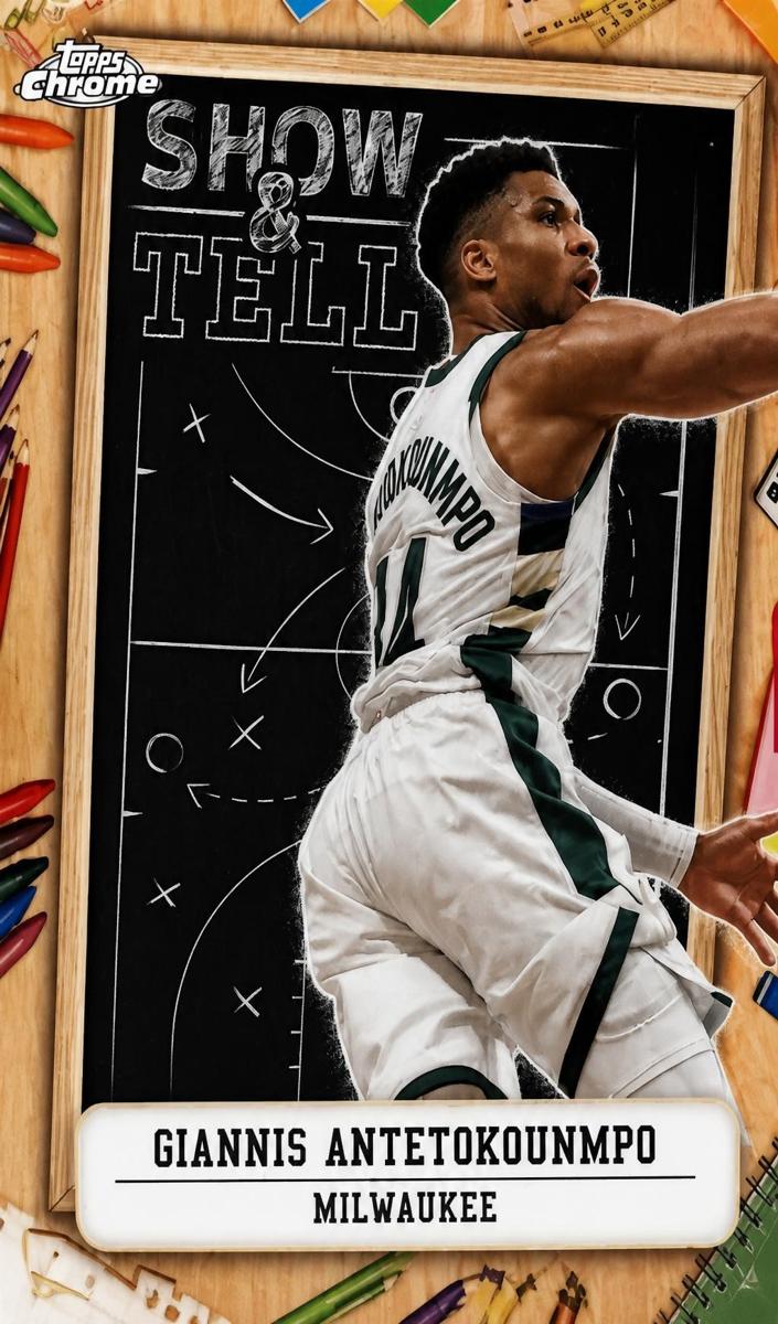 2024 Topps Chrome Basketball Giannis Antetokounmpo #ST-3