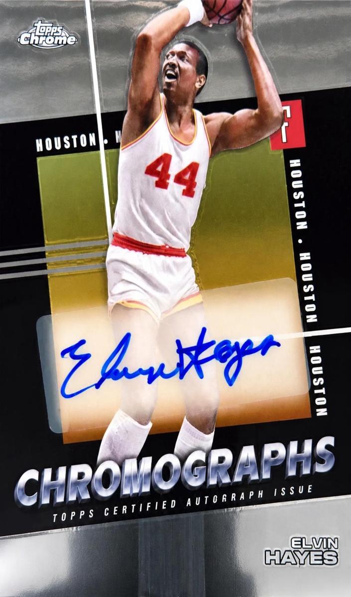 2024 Topps Chrome Basketball Elvin Hayes #C-EH