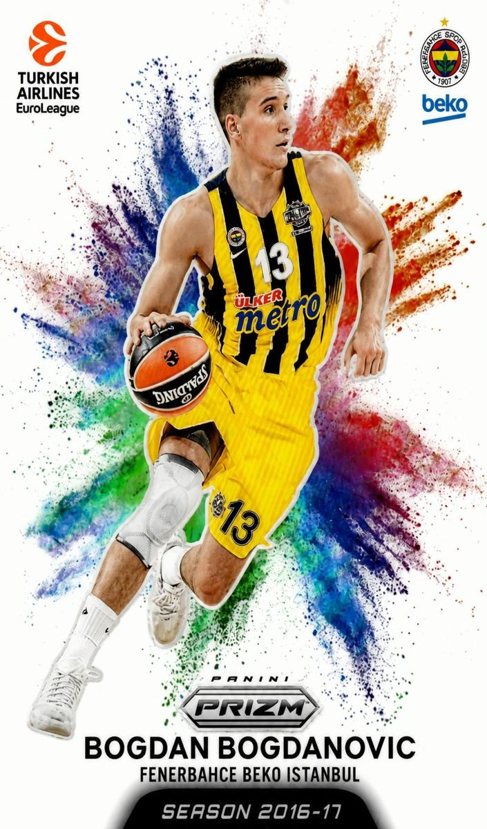 2023 Panini Prizm Turkish Airlines EuroLeague Basketball Bogdan Bogdanovic #24