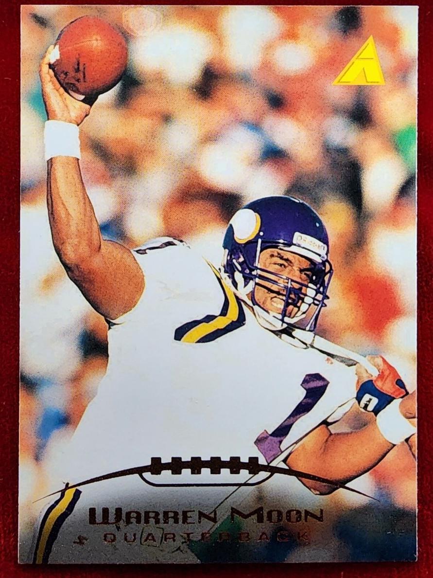 1995 Pinnacle Football Warren Moon #82