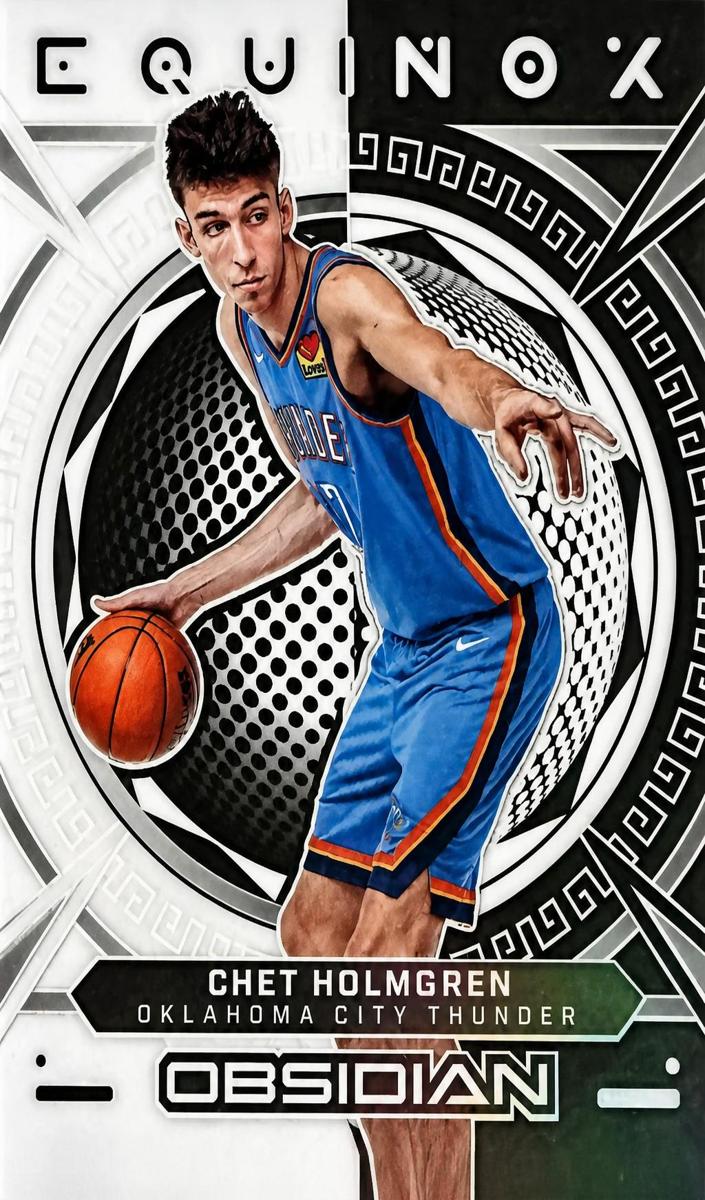 2022 Panini Obsidian Basketball Chet Holmgren #7 PSA 9