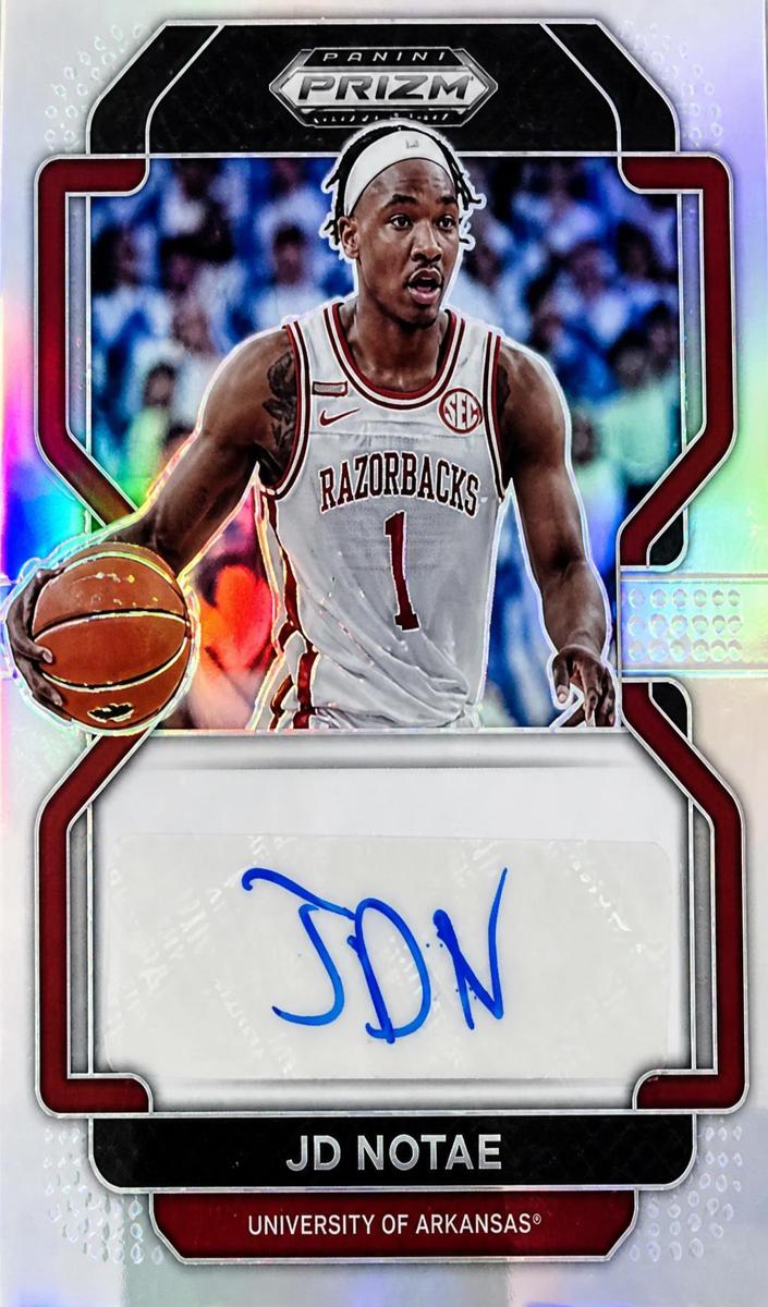 2022 Panini Prizm Draft Picks Basketball Silver JD Notae #DP-JDN