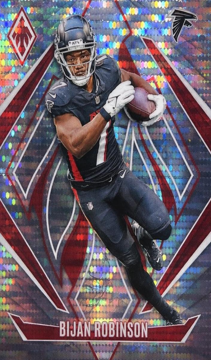 2024 Panini Phoenix Football Pulsar Bijan Robinson #12
