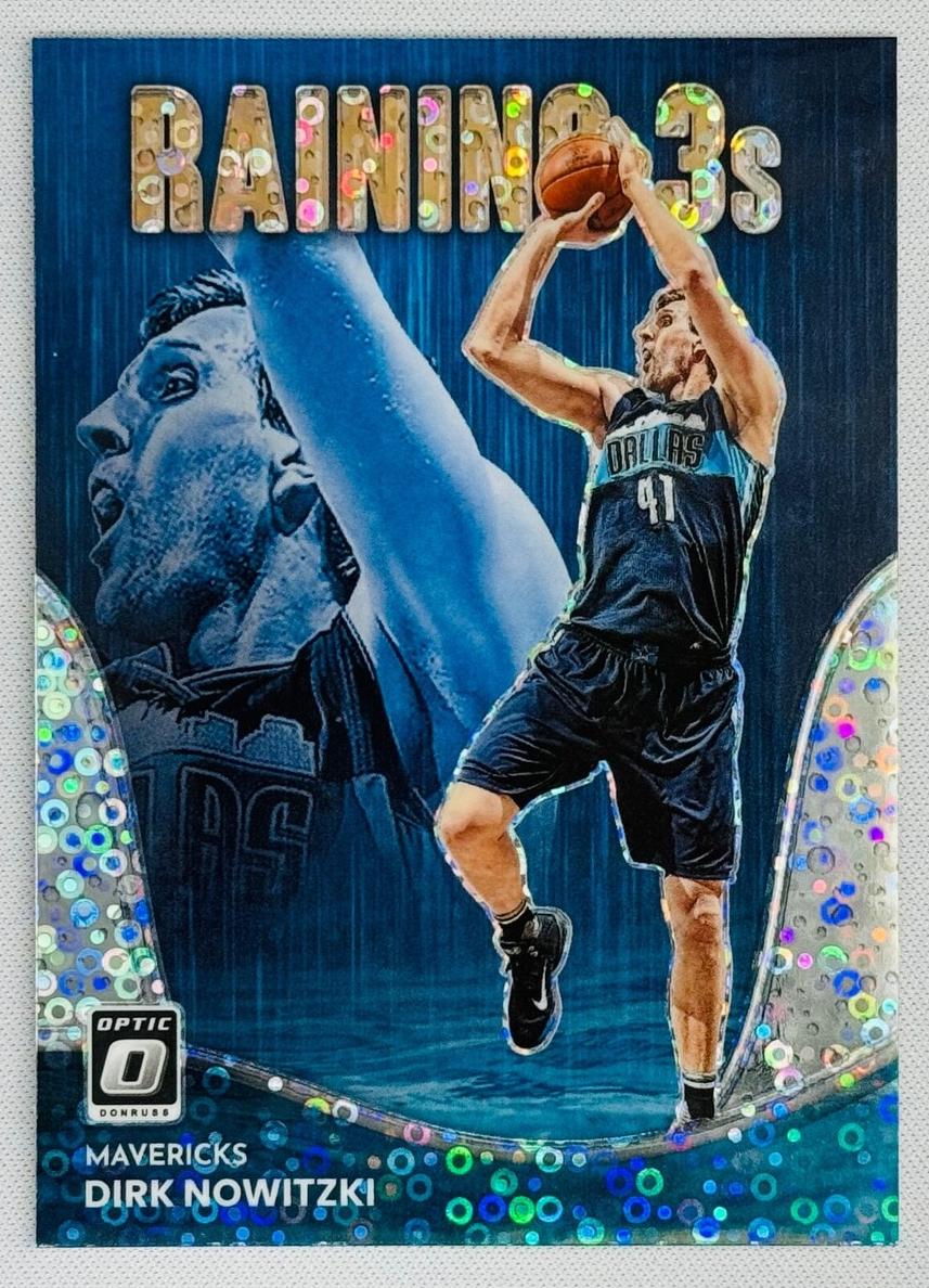 2022 Donruss Optic Basketball Holo Fast Break Dirk Nowitzki #19 PSA 10