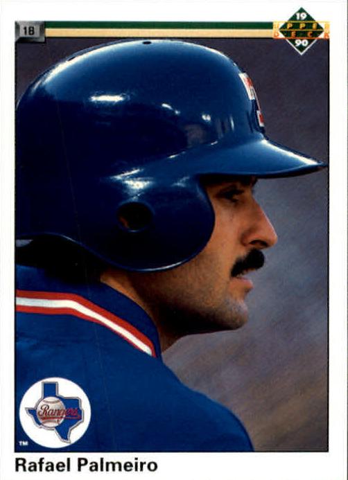 1990 Upper Deck Baseball Rafael Palmeiro #335