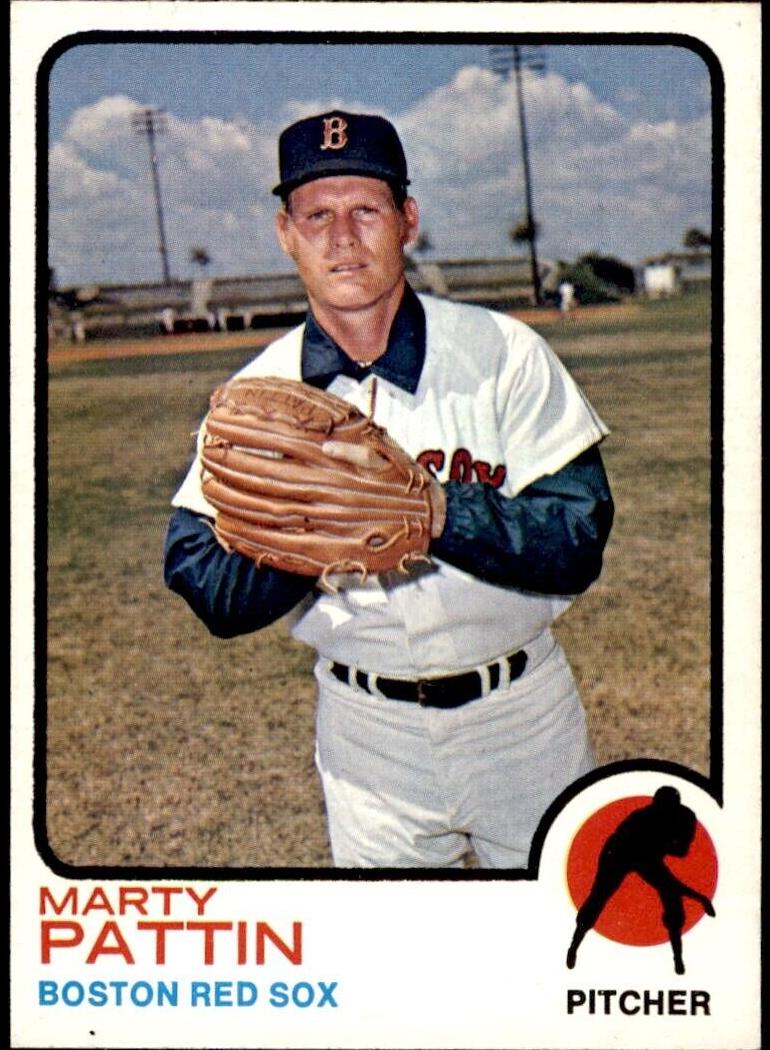 1973 Topps Baseball Marty Pattin #415 PSA 9