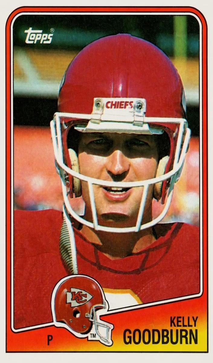 1988 Topps Football Kelly Goodburn #367