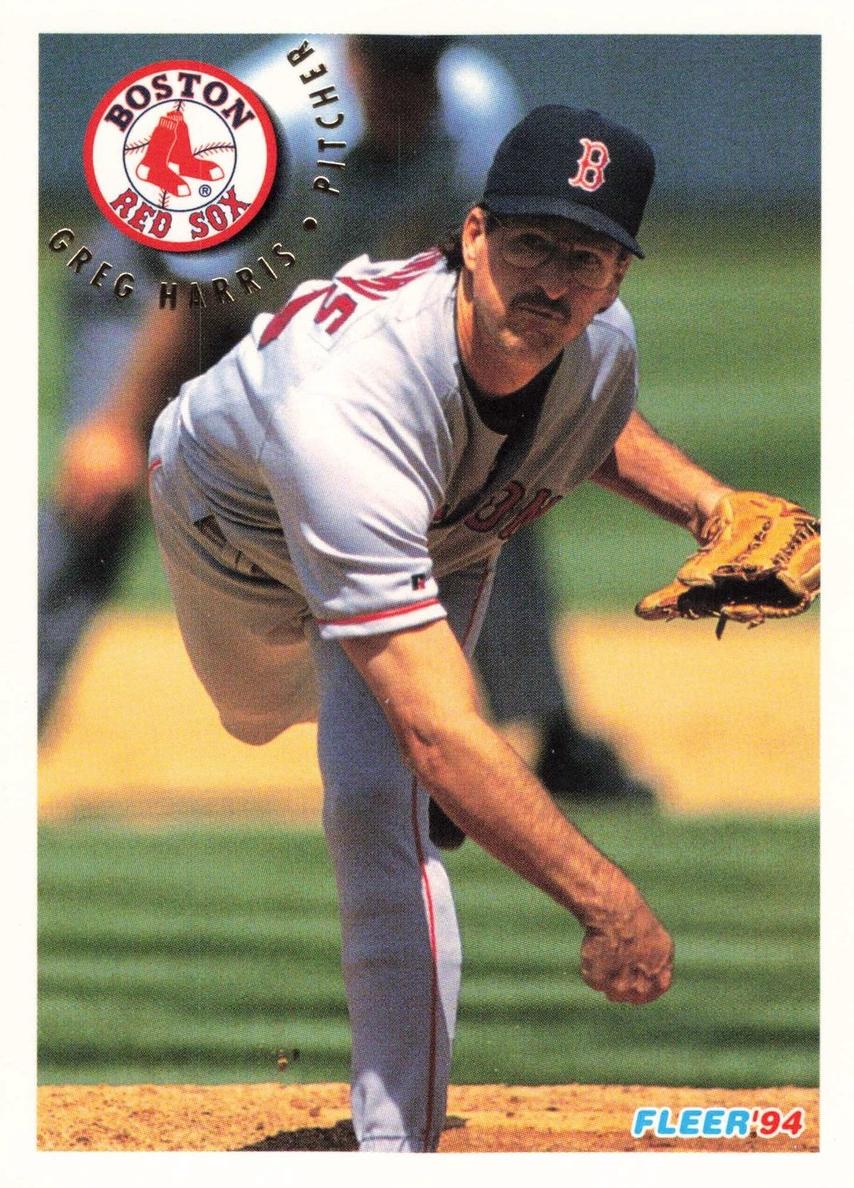1994 Fleer Baseball Greg A. Harris #34