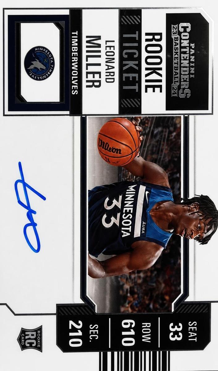 2023 Panini Contenders Basketball Leonard Miller #124