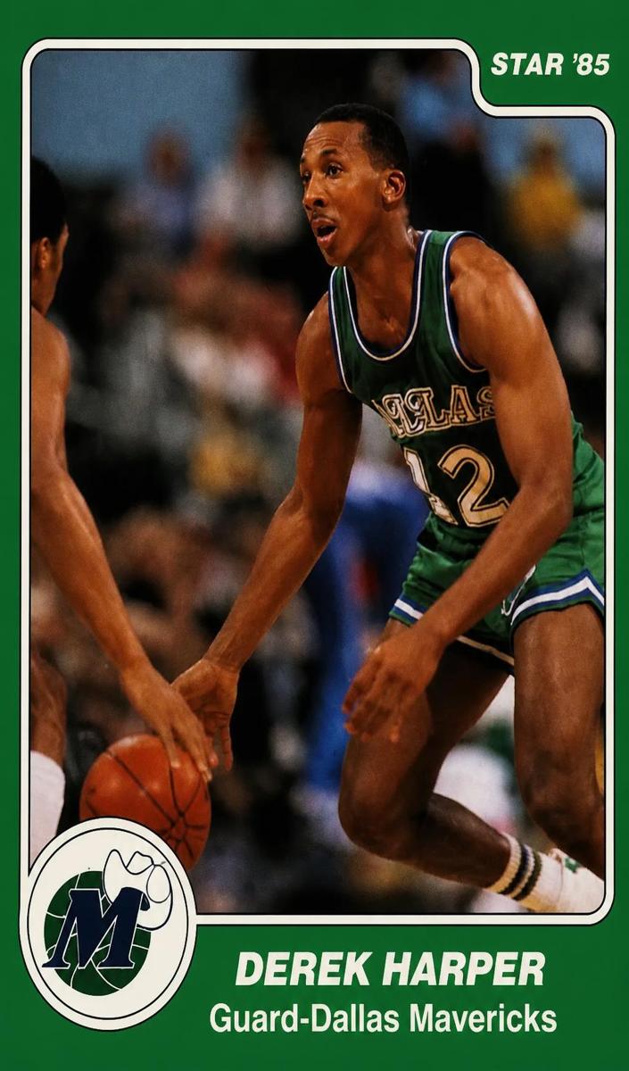 1984 Star Basketball Derek Harper #255 PSA 6