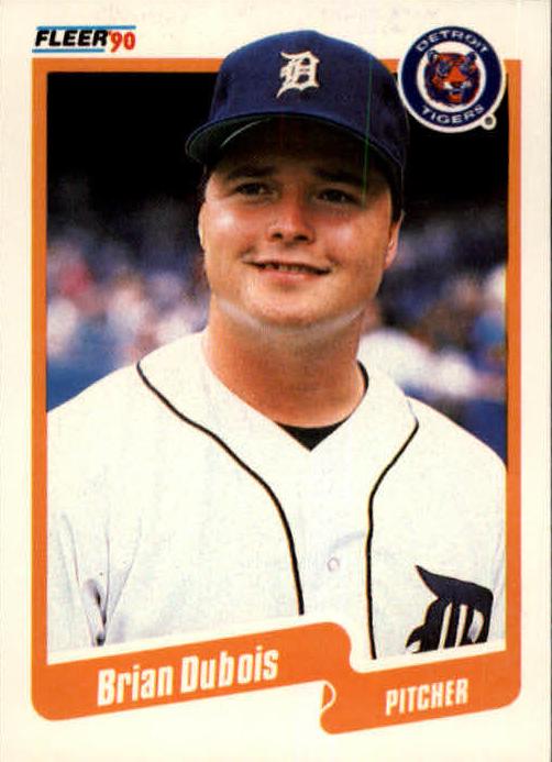 1990 Fleer Baseball Brian DuBois #601