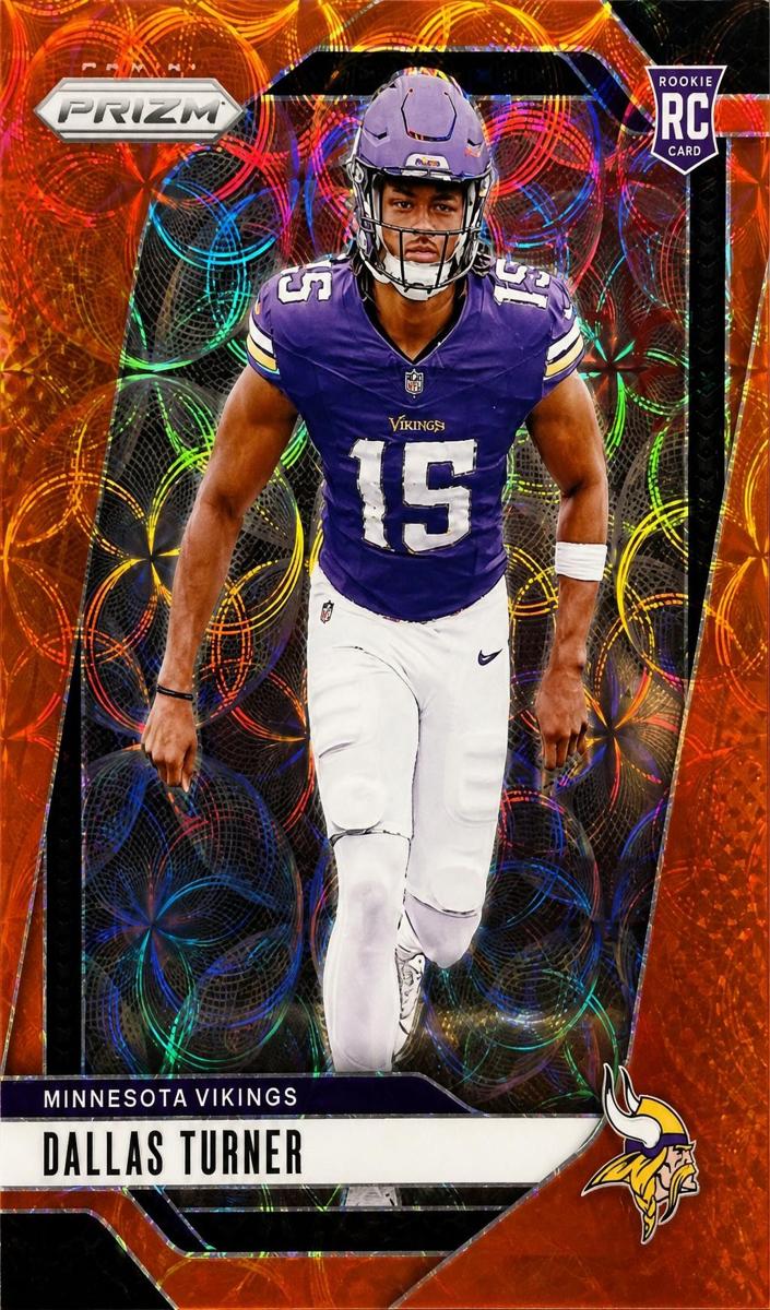 2024 Panini Prizm Football Choice Red Dallas Turner #324