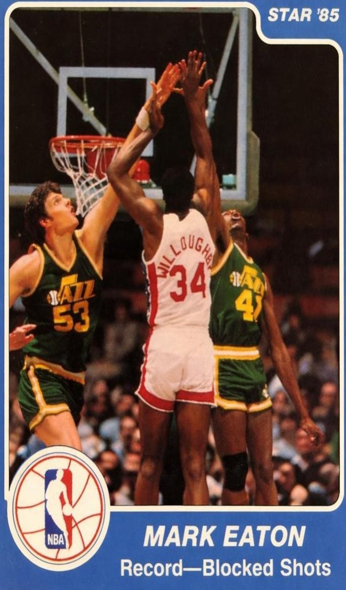 1984 Star Basketball Mark Eaton #286