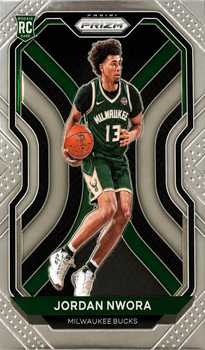 2020 Panini Prizm Basketball Jordan Nwora #273 PSA 9