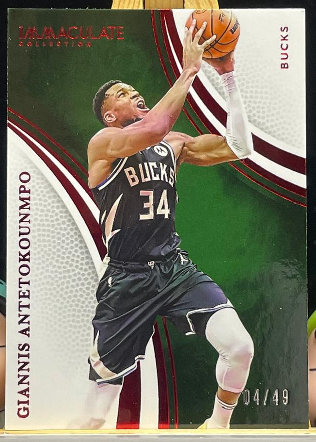 2024 Panini Immaculate Collection Basketball Red Giannis Antetokounmpo #35